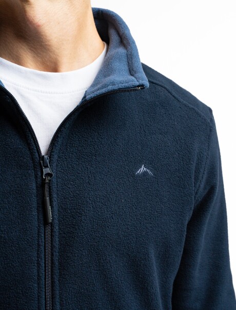 Campera Polar Clásica Marino/Indigo