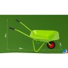 Carretilla para niños de metal verde Bigjigs Carretilla para niños de metal verde Bigjigs