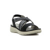 Sandalias Mujer Wonder Confort Tiras Cruzadas Negro