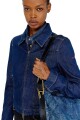 Chaqueta Denim Para Mujer De-Corb Azul Oscuro