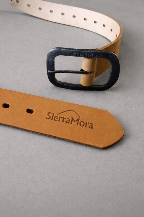 One Hole Belt Suela / Plateado