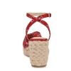 Sandals Dotime2 Medium Red