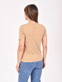 REMERA LIORA BEIGE OSCURO
