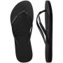 Sandalias Havaianas Slim Glitter Ii Mujer Negro/Negro