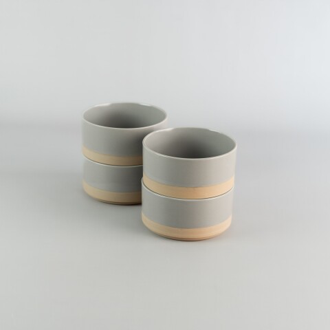 Bowl recto 14 cm Skylarke Grey Bowl recto 14 cm Skylarke Grey