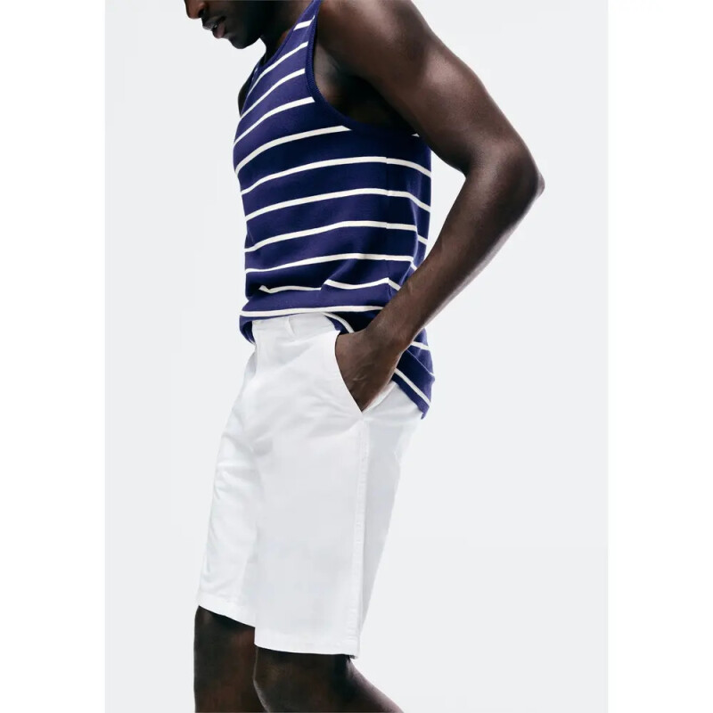 BERMUDA MASC BRANCO