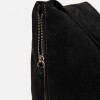 Shopper Amalfi en efecto gamuza Negro