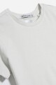T-shirt manga corta lisa CRUDO