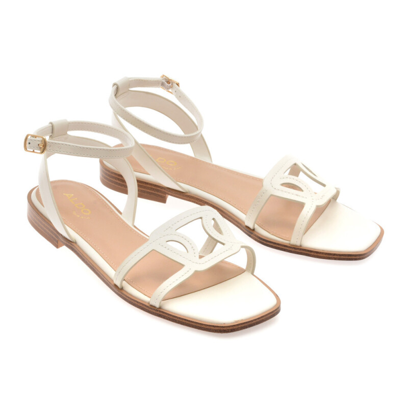 GREENGROVE GOLD LEATHER WHITE