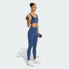 Top Adidas Deportivo Optime Essentials Workout Soporte Alto Azul