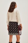 Falda Wrap Nilah Negro