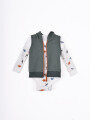CONJUNTO DINO SET 3 PCS VERDE (V)