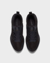 Low Lace Up Sneaker Black Mesh
