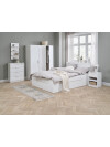 Estructura cama LIMFJORDEN 2 Plazas 140x190 3 cajonesblanco Estructura cama LIMFJORDEN 2 Plazas 140x190 3 cajonesblanco