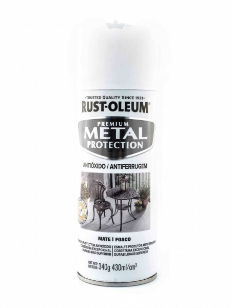 AEROSOL RUST OLEUM PROTECTOR-OXIDO BLANCO MATE- 340GRS N/A