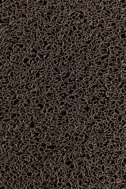 CUSHION MAT MEDIUM BR FELPUDO CUSHION MAT PVC 'MEDIUM BR' 0401 MARRON CON BASE ANCHO 1,20