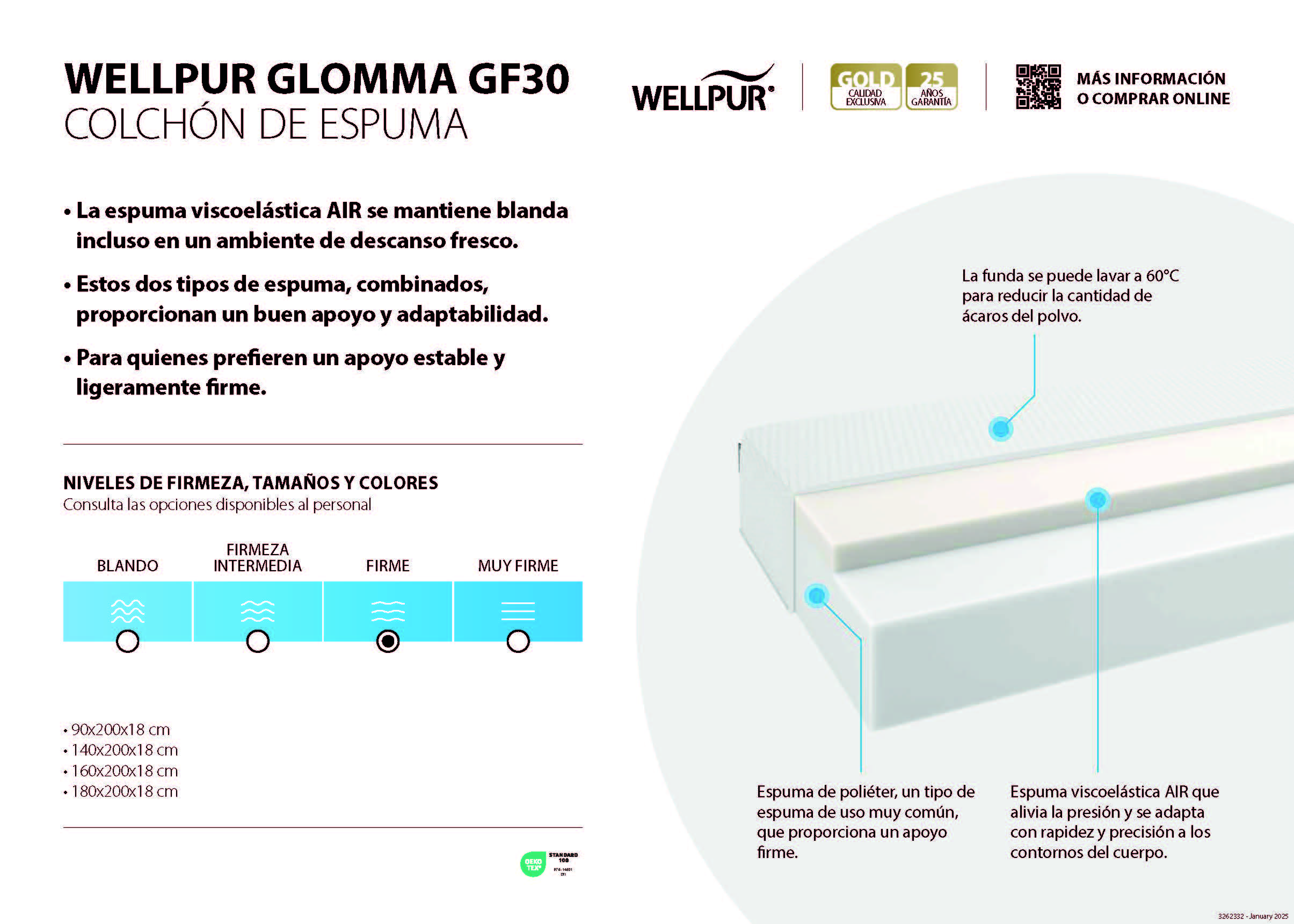 WELLPUR GLOMMA ESPUMA