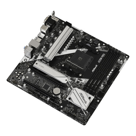 Asrock - Tarjeta Madre A520M PRO4 - Socket AM4. DDR4 4733+ (Oc). D-sub, Hdmi, Display. 4 X SATA3, 1 001