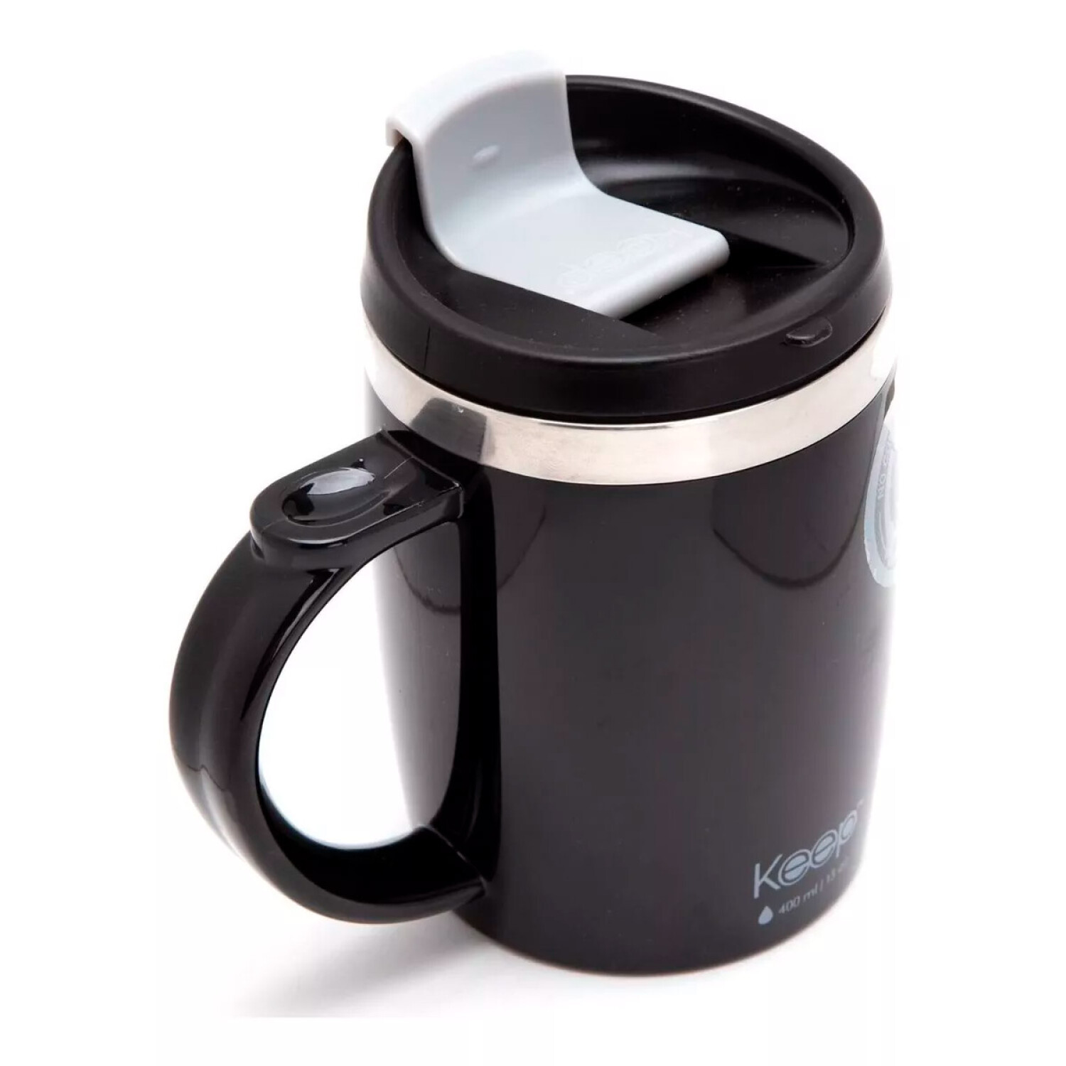 Keep Mug Taza Outdoor Negra