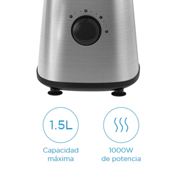 Licuadora Midea Bl2526 1.5 L LICUADORA MIDEA BL2526 1.5L ACERO INOX