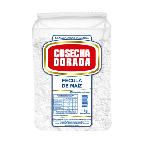 FECULA DE MAIZ COSECHA DORADA PAQ. 1KG FECULA DE MAIZ COSECHA DORADA PAQ. 1KG