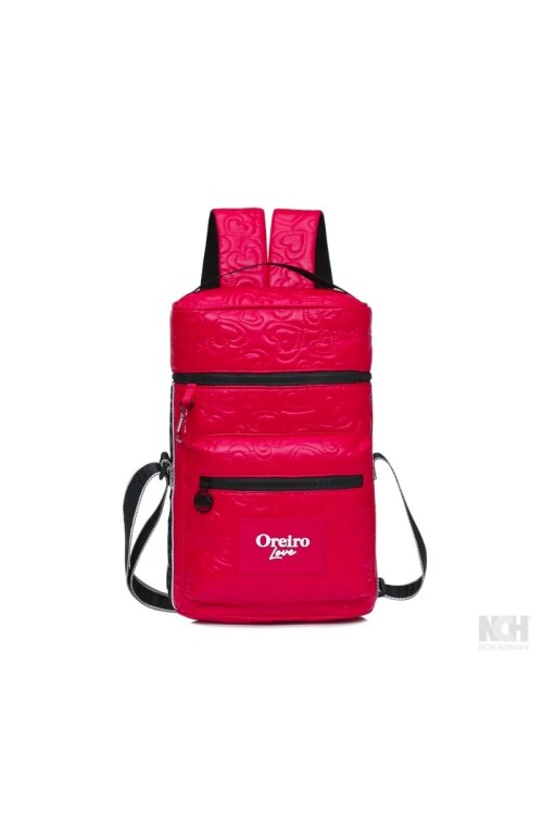 Mochila matera Las Oreiro Rojo