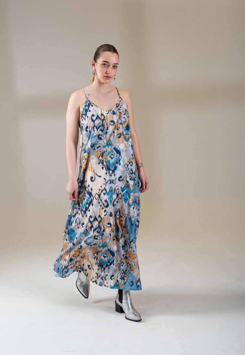 Vestido Libertad Celeste