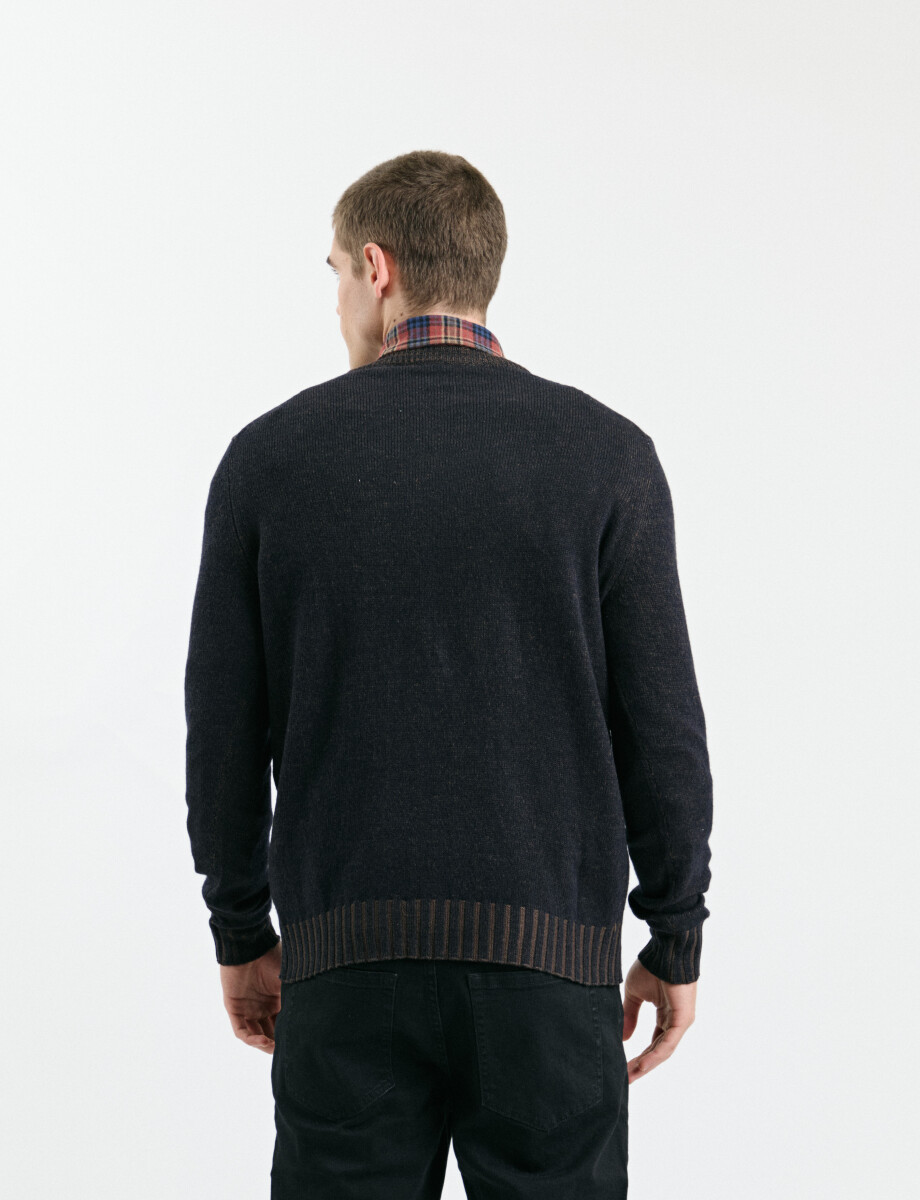 470586 SWEATER FERAUD Azul Oscuro