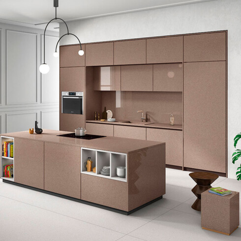 Porcelanato Rustico 80X2.40X1.5 Gama Beige Oscuro GAMAS DE ROJO