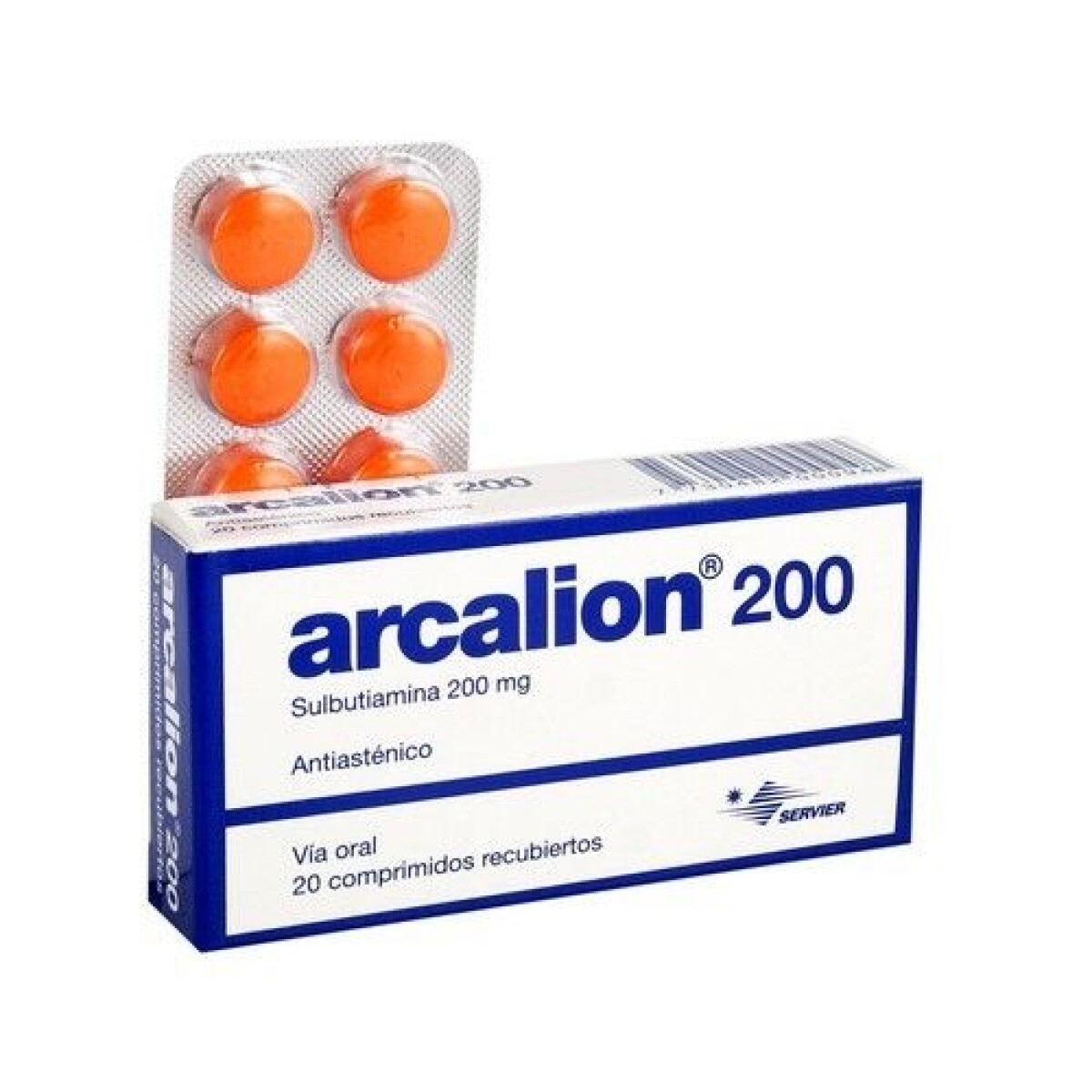 Arcalion 200 mg x20 Comprimidos – Suplemento Energizante