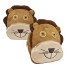 Mochila Infantil Animales De Peluche Niños Escuela 3d Variante Color Marron Leon