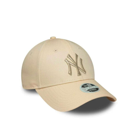 Gorra Metallic Logo 9Forty Neyyan de Mujer Crema