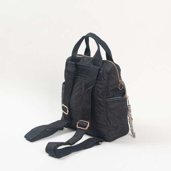 MOCHILA AZELVIA NEGRA MOCHILA AZELVIA NEGRA