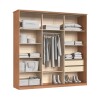Ropero 2 puertas correderas MASTER NEW Cedro/Blanc Ropero 2 puertas correderas MASTER NEW Cedro/Blanc