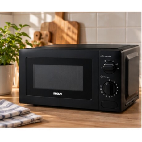 Microondas RCA digital 20 Lts. negro Microondas RCA digital 20 Lts. negro