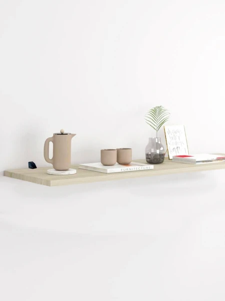ESTANTE CON SOPORTE MADERA MADERA