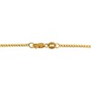 Cadena oro barbada fina-Oro 18k -Sin Piedra-CD9503 sinpiedra