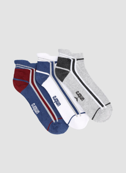 Media corta deportiva con terry umbro pack x3 Variante 39