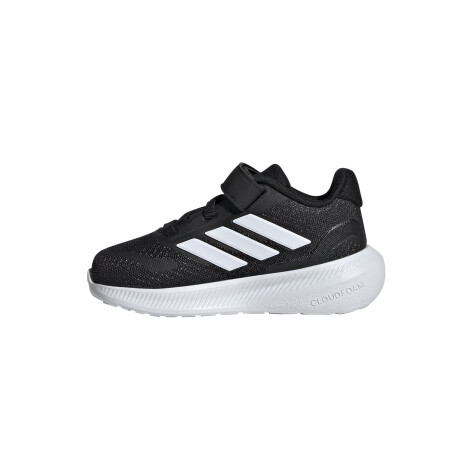 adidas RUNFALCON 5 SHOES KIDS Black & White
