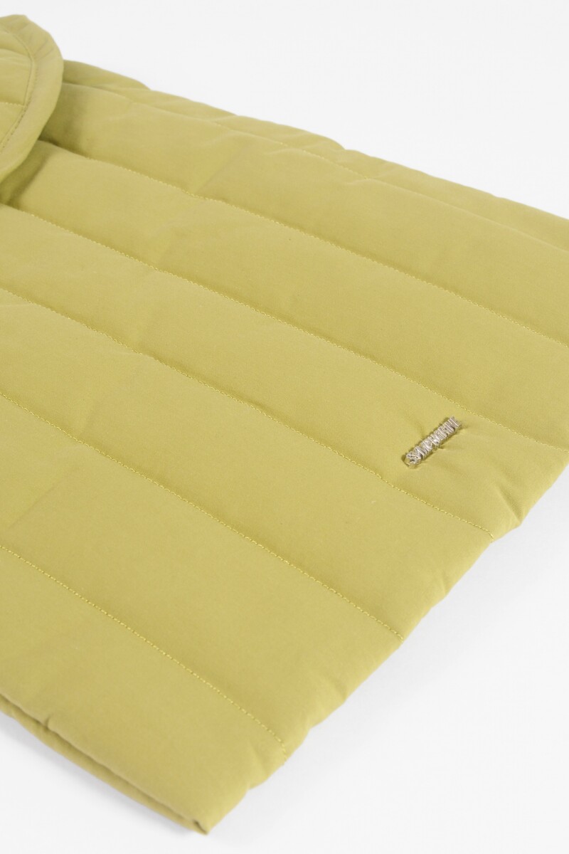 Estuche porta laptop puffy 16 pulgadas verde