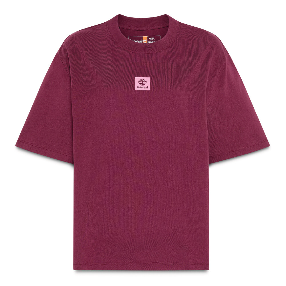 Polo Stack Mujer Burgundy