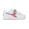 Diadora KNOCK ON Lifestyle Niños Blanco-Rosado Blanco-Rosado