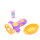 BURBUJERO ELECTRICO VIOLETA