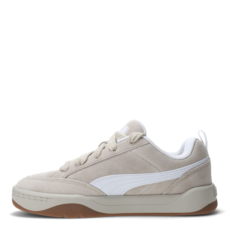 Championes de Hombre Puma Park Lifestyle Raw Beige - Blanco