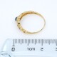 Anillo oro 18k , zafiro y brillantes Anillo oro 18k , zafiro y brillantes