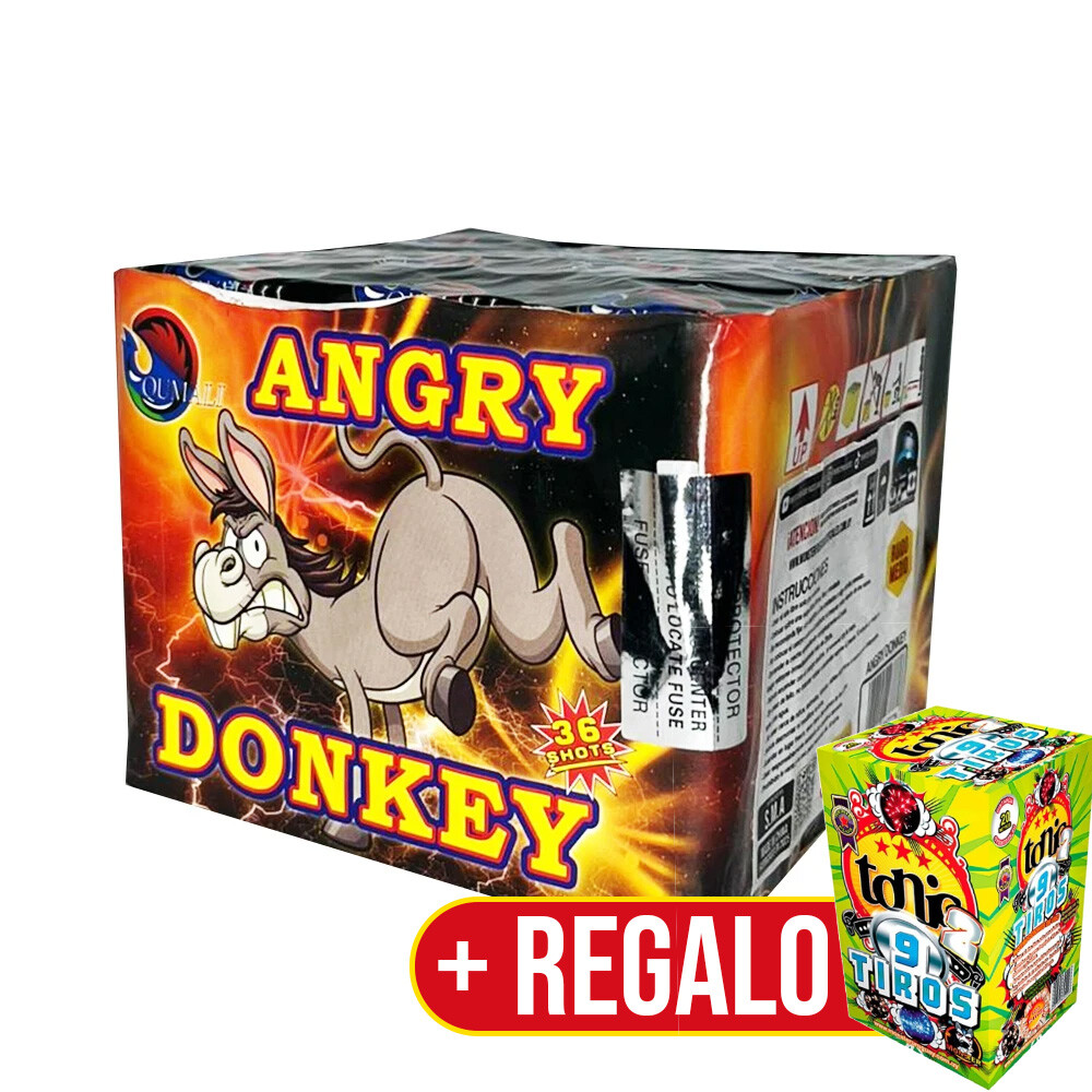 TORTA UFO ANGRY DONKEY 36T + REGALO TONIC 02 / 9 TIROS TORTA UFO ANGRY DONKEY 36T + REGALO TONIC 02 / 9 TIROS