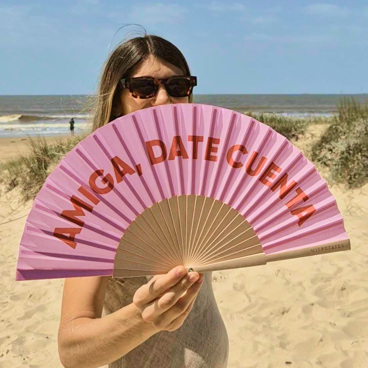 Abanico Mis Petates - Rosa 