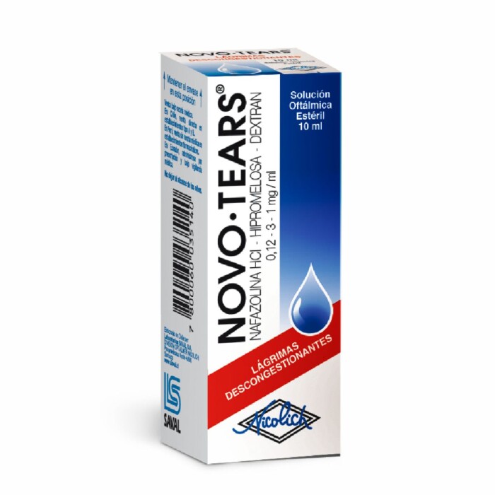 NOVO-TEARS COL.X 10 ML. CJ única