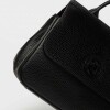Bandolera Catalana En Cuero Graneado Negro