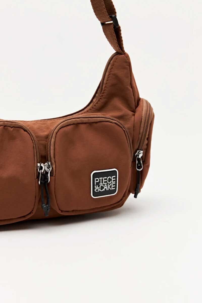 CARTERA RIÑONERA PIECE OF CAKE ROCKIN Marron